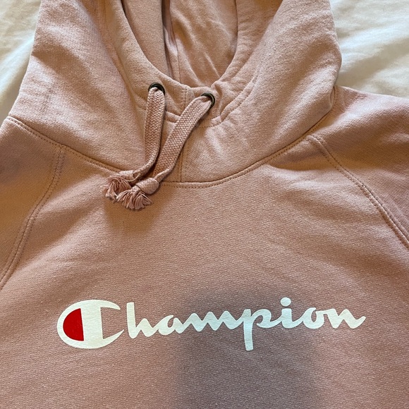 Light pink champion hoodie - Picture 3 of 5